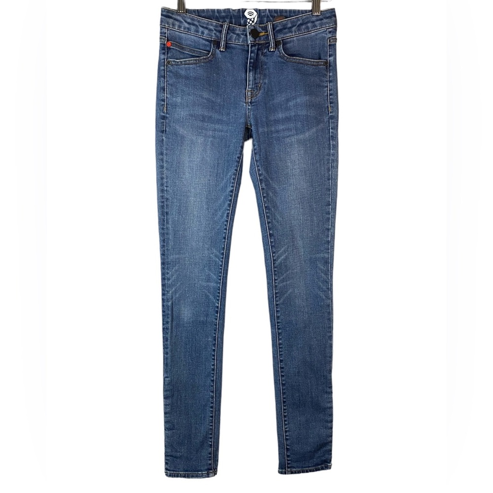 Women’s Mountain Hardwear Blue Denim Skinny Jeans Size 2x31 Style#1764241